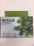 Vánoční světelný řetěz - bílý Retlux RXL 276, 2,4m