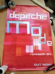 Kolekce plakátů hudební skupiny Depeche Mode  