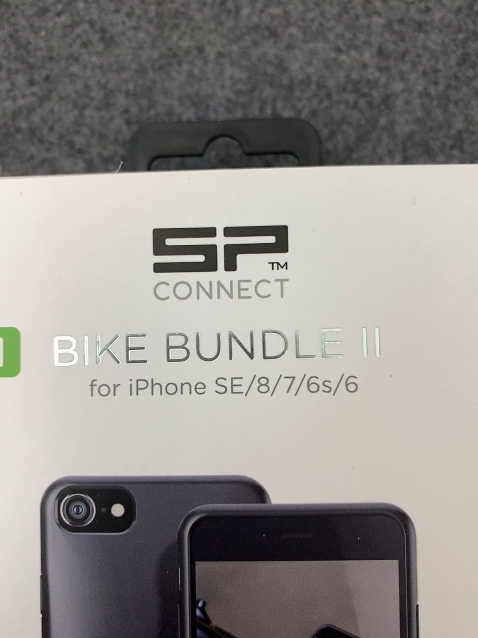 Držák smartphonu  na řídítka - Apple iPhone SE/8/7/6S/6 SP Connect BIKE BUNDLE II Apple iPhone SE/8/7/6S/6