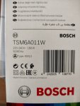 Mlýnek na kávu s příkonem 180 W Bosch TSM6A011W bílý