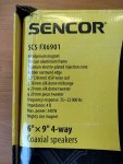 4-pásmové koaxiální autoreproduktory Sencor SCS FX6901 rozměr oválu 6"×9" / 170 x 239mm