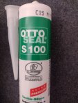 Sanitární silikon - hnědý C15 Ottoseal S 100