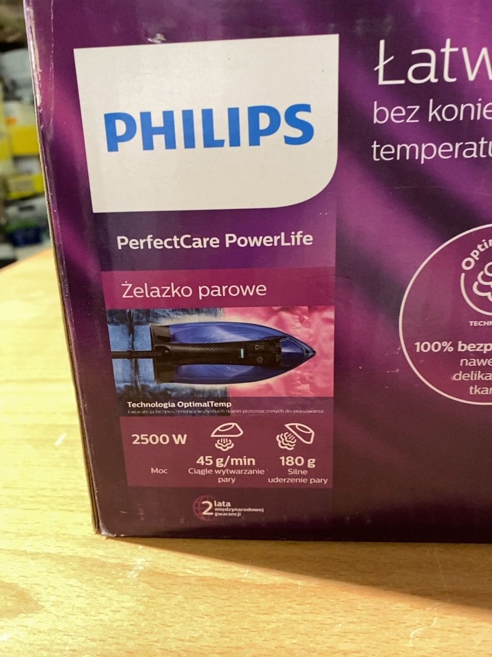 Napařovací žehlička Philips PerfectCare PowerLife GC3920/20 modrá