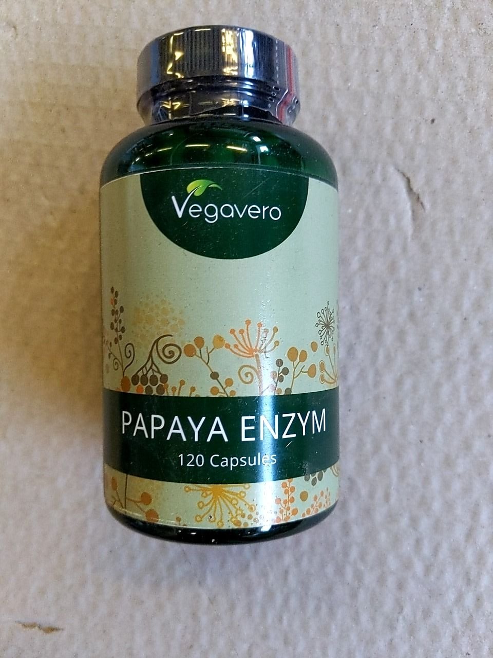 Doplněk stravy Vegavero Papya Enyzym (120 kapslí)