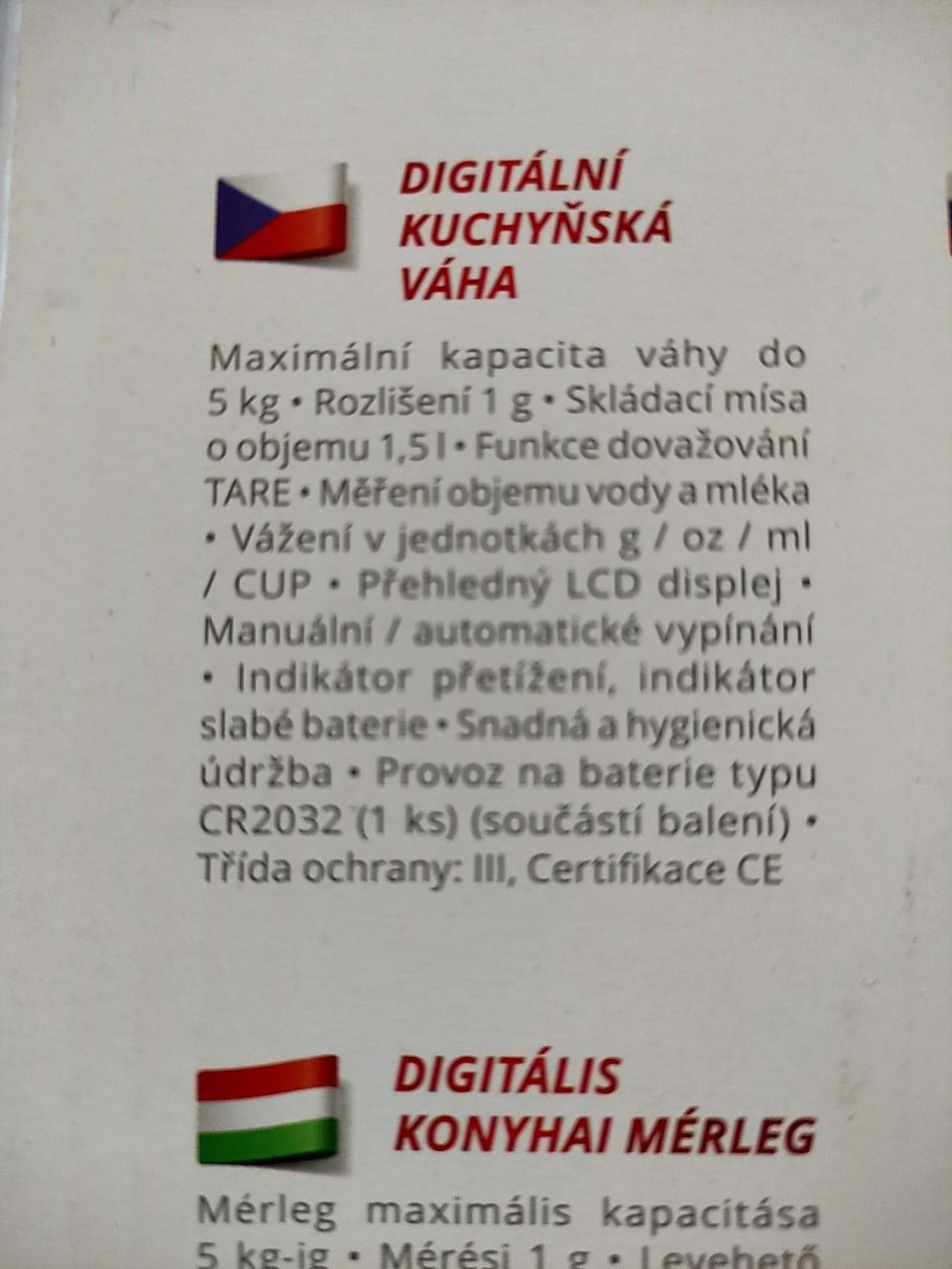 Digitální kuchyňská váha Gallet BAC 407, bílá/zelená