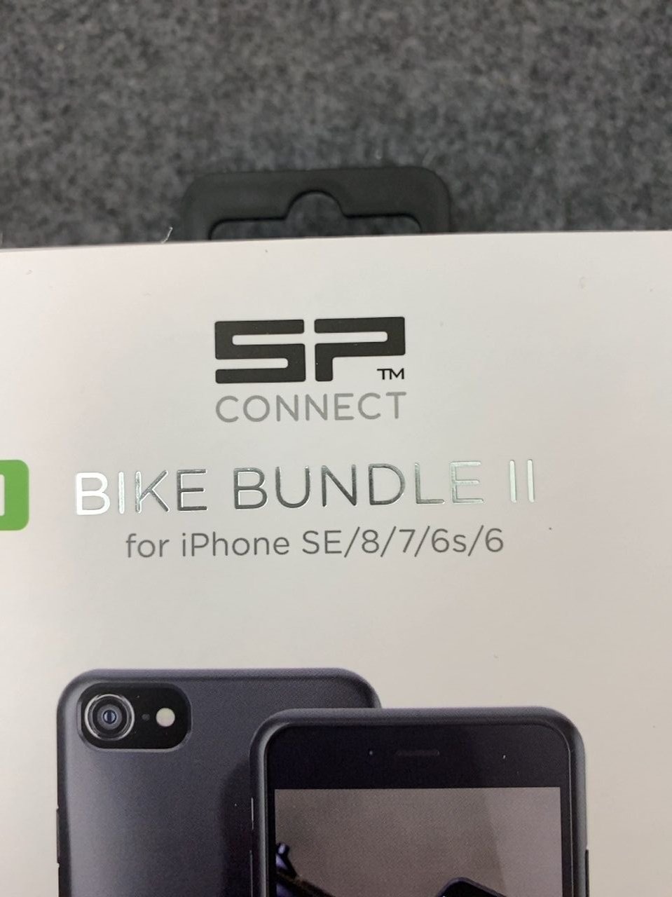 držák smartphonu  na řídítka - Apple iPhone SE/8/7/6S/6 SP Connect BIKE BUNDLE II Apple iPhone SE/8/7/6S/6