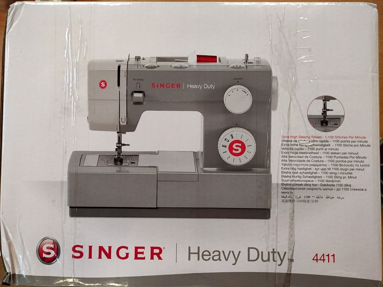 Šicí stroj Singer Heavy Duty 4411