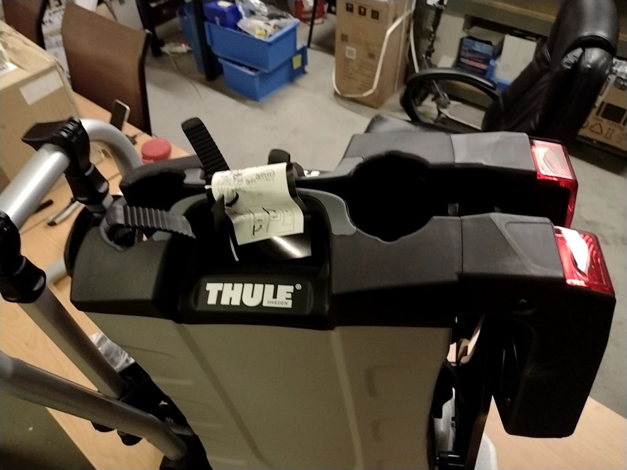 Nosič jízdních kol na tažné zařízení Thule EasyFold 2