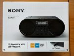 CD rádio - funkce FM/AM, USB , CD/CD, dva reproduktory Sony ZS-PS 