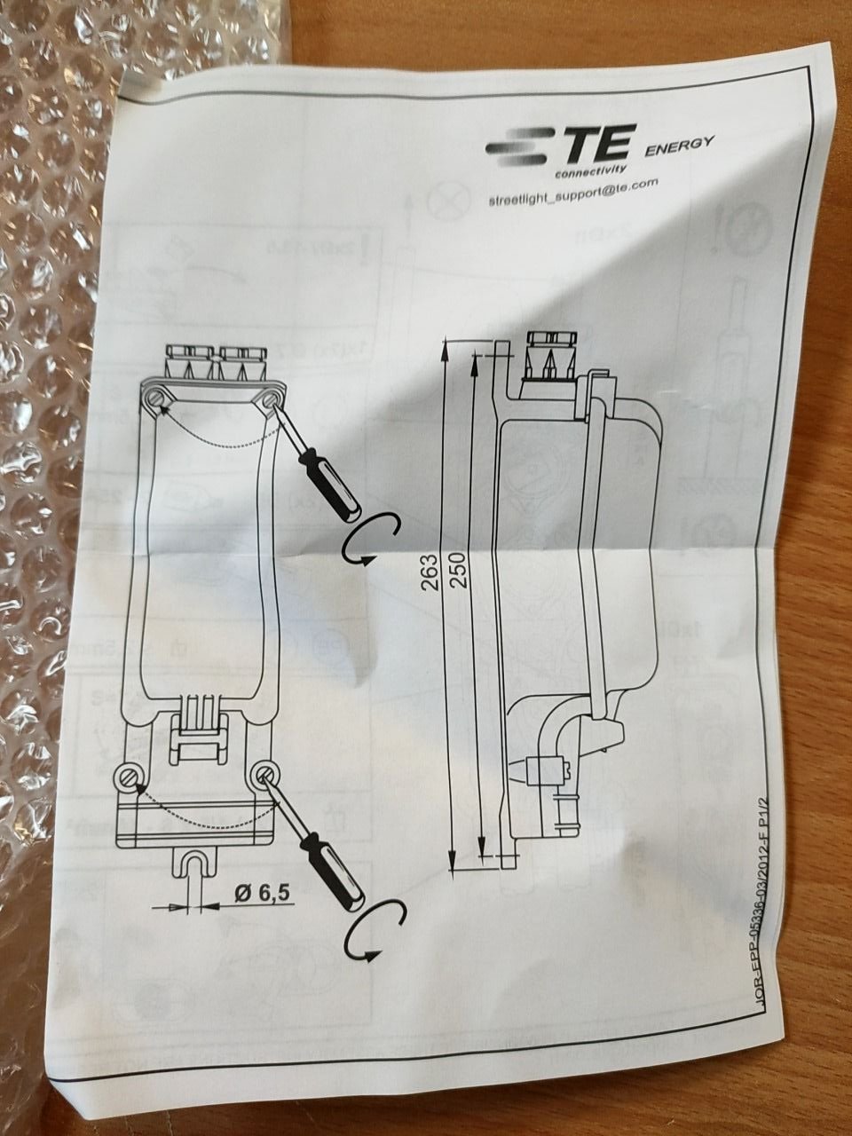 Pojistková rozvodnice GURO 4 ks