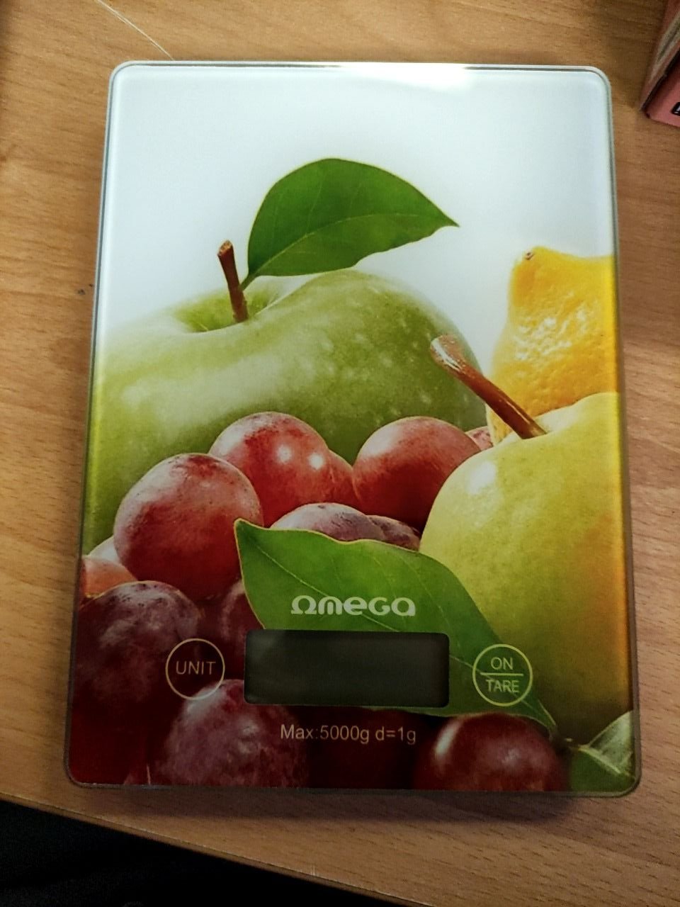 Digitální kuchyňská váha Omega Fruits