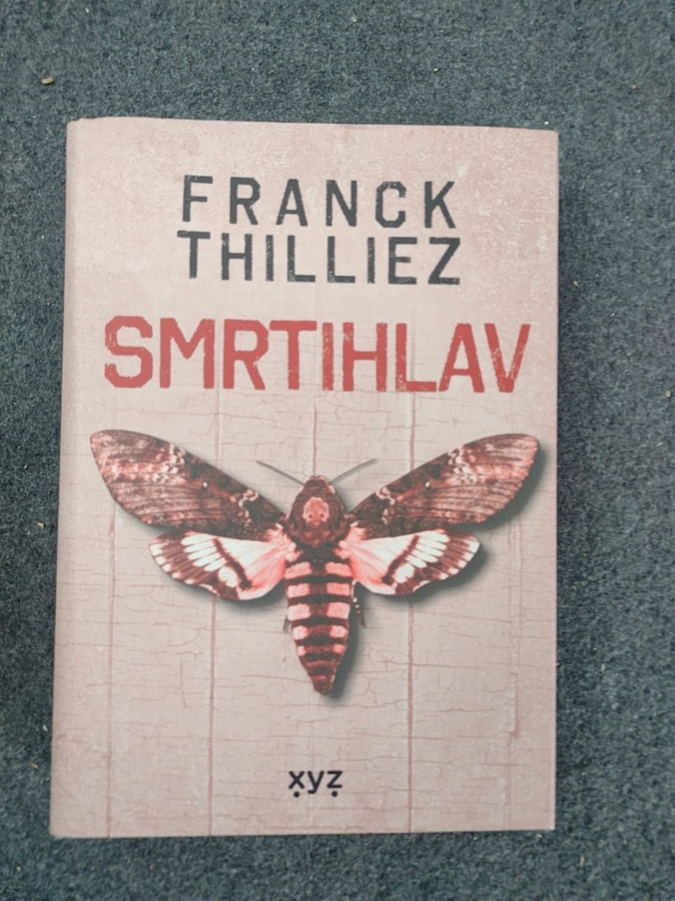 kniha Smrtihlav Franck Thilliez  