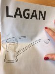 Páková baterie Ikea Lagan