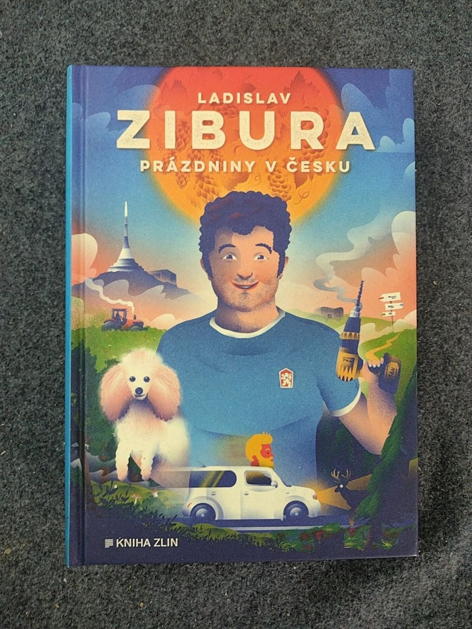 kniha Prázdniny v Česku - Ladislav Zibura  