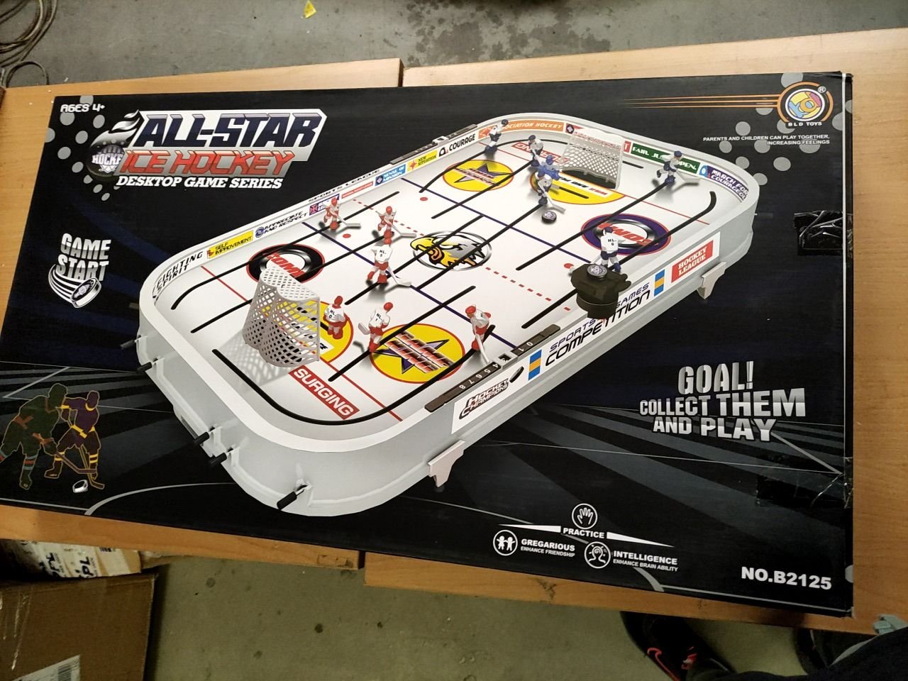 Stolní hokej 88,5 x 48 cm All Star Ice Hockey NO.B2125