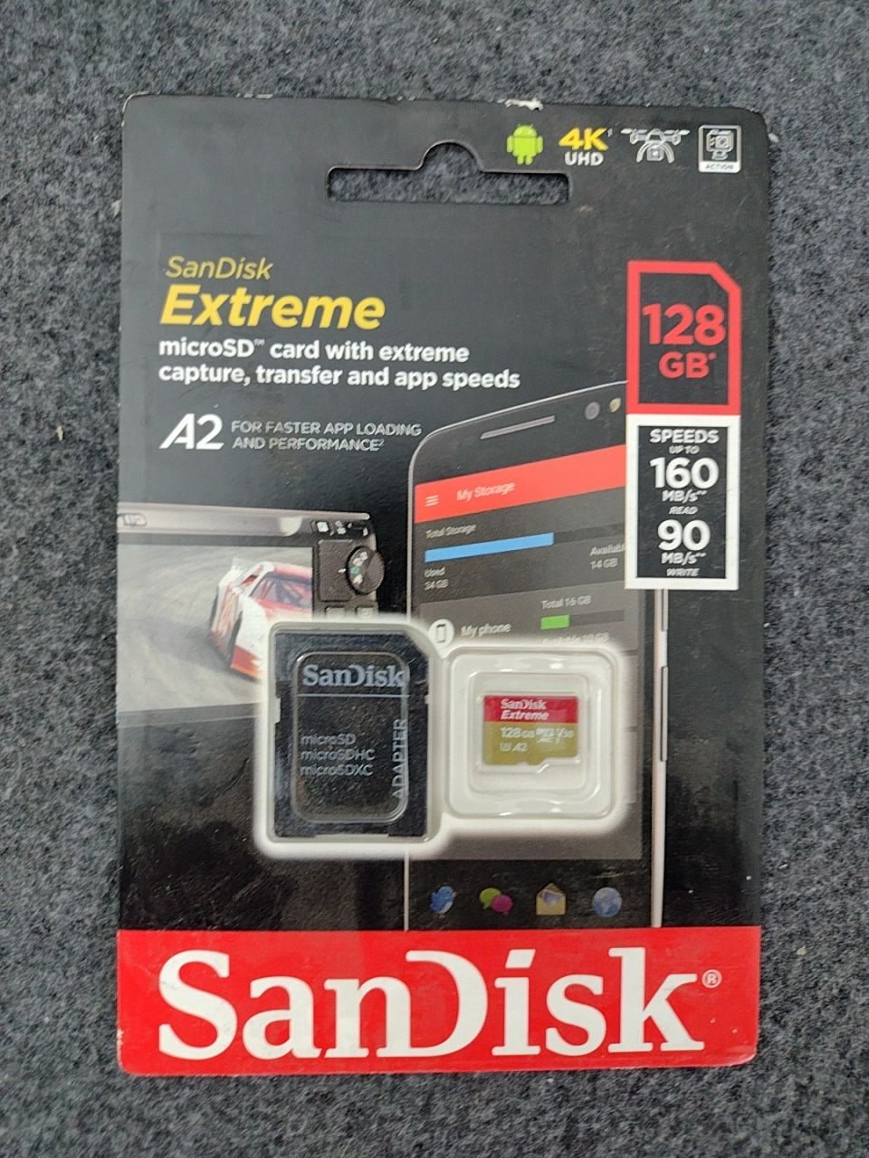 Paměťová karta - microSD 128 GB SanDisk 128 GB