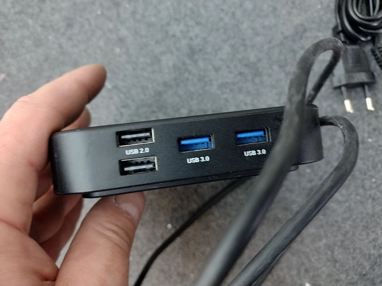 Duální dokovací stanice I- Tec 6x USB-port (5x USB-A, 1x USB-C)