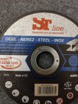 řezný kotouč (ocel, nerez) 125x1,0 mm - 5 ks ST line 