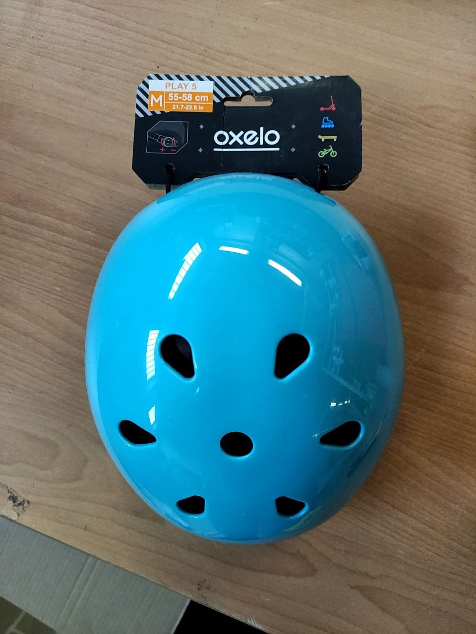 Dětská helma Oxelo M, 55-58 cm