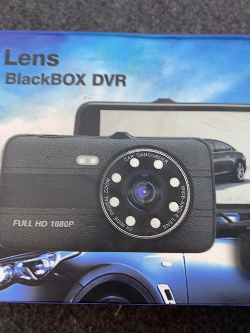 4palcový HD 1080P Dual Lens Car DVR s dotykovou obrazovkou Dual Lens Dashcam Camera Video Recorder