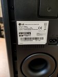 2.1 kanálový soundbar s bezdrátovým subwooferem LG SN5