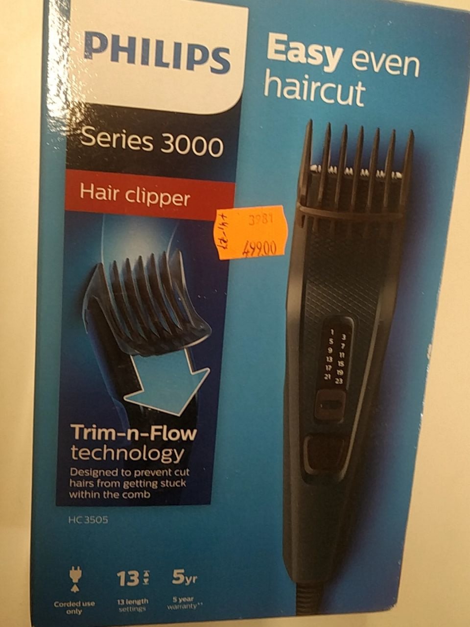 Zastřihovač vlasů a vousů Philips Hair Clipper HC3510/15