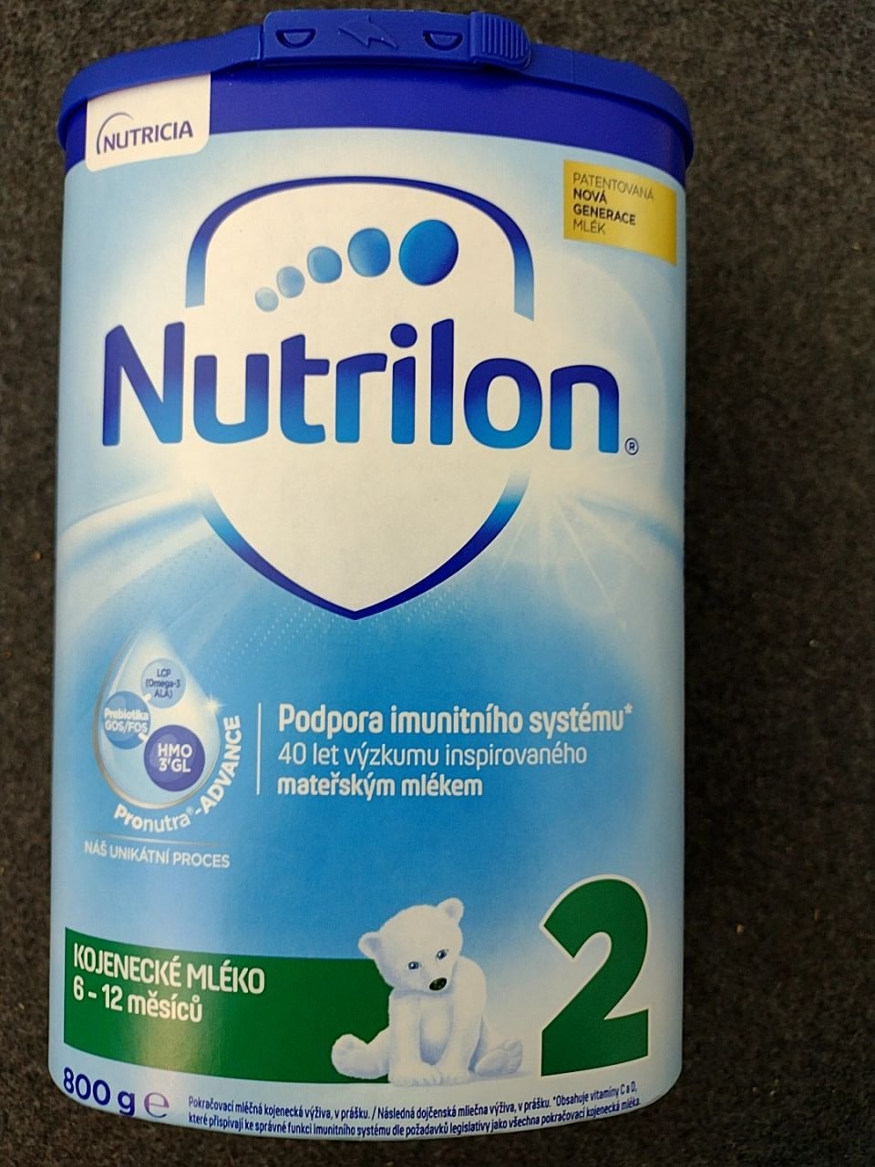 Kojenecké mléko Nutrilon 2, pro děti od 6-12 měsíců