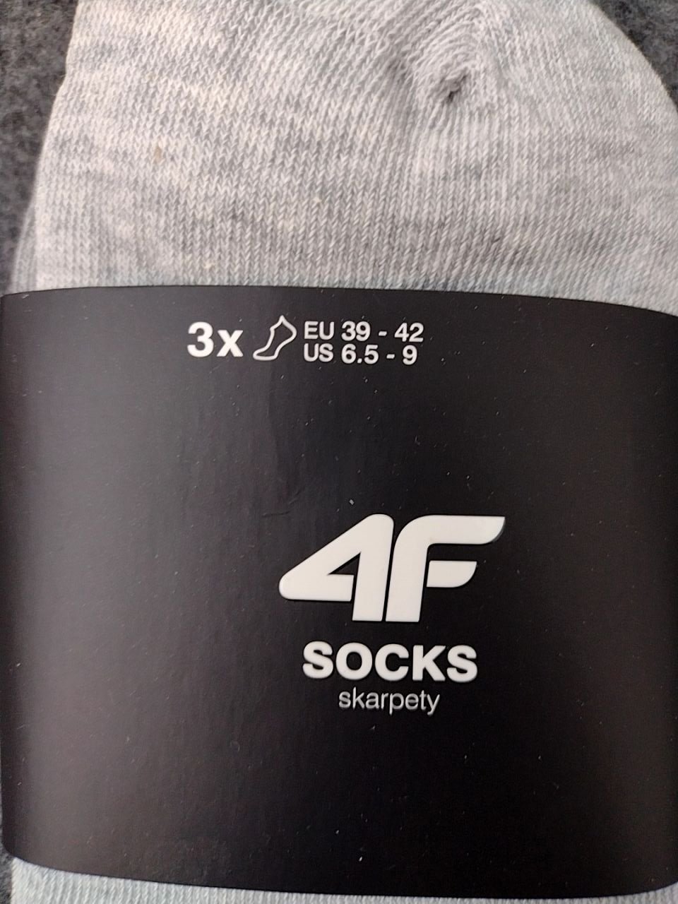 Nízké bavlněné ponožky 4F vel. 39-42, 3 páry