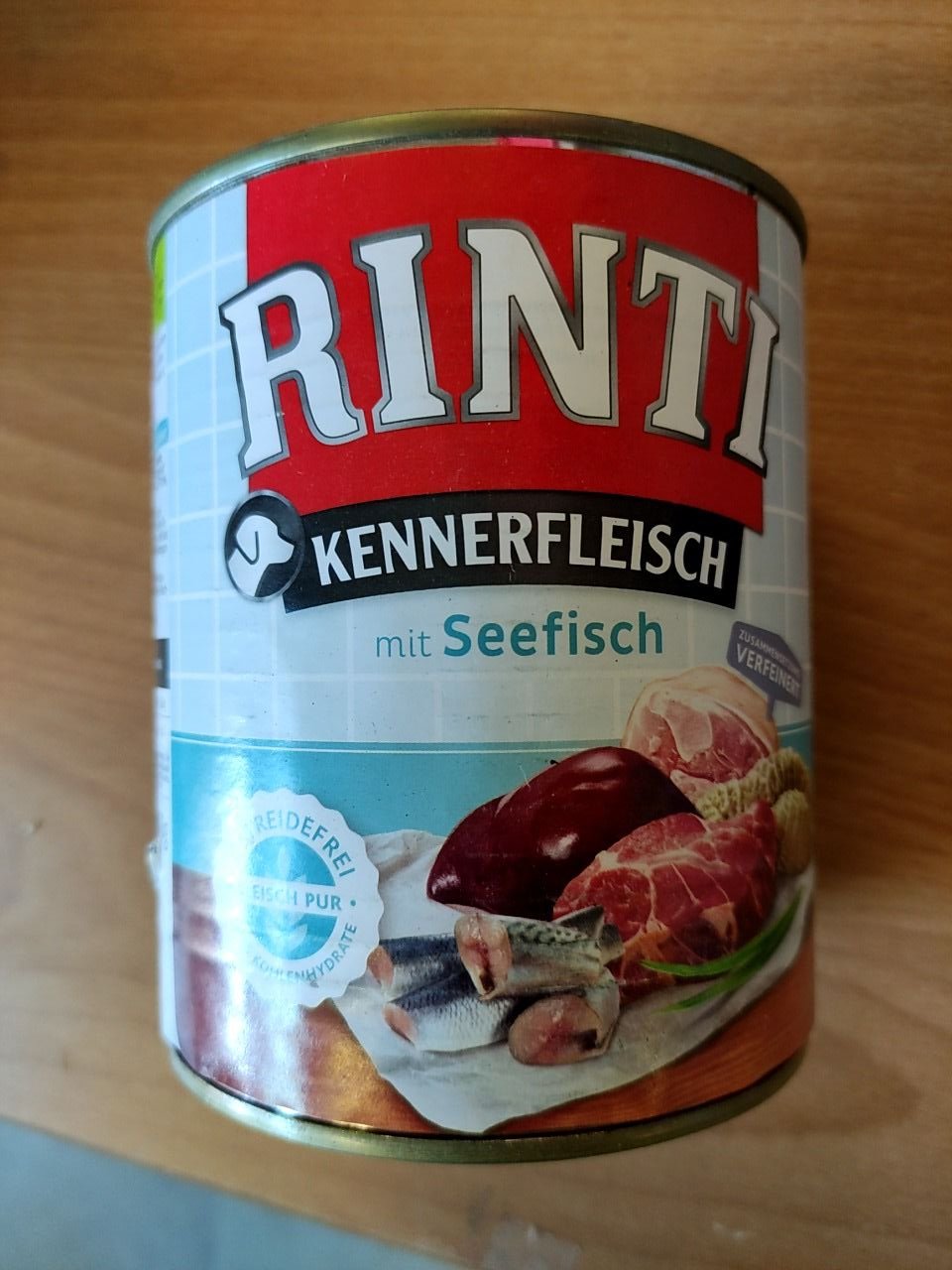 Konzerva Rinti Kennerfleisch mořská ryba FINNERN 800 g