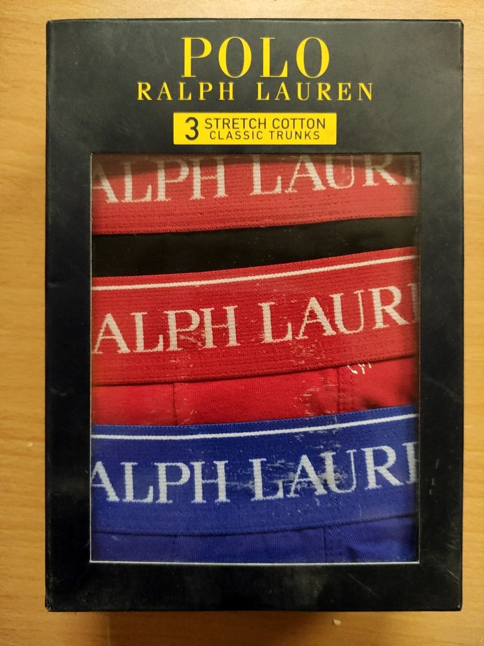 Pánské spodní prádlo - boxerky Ralph Lauren vel. XL, 3 ks