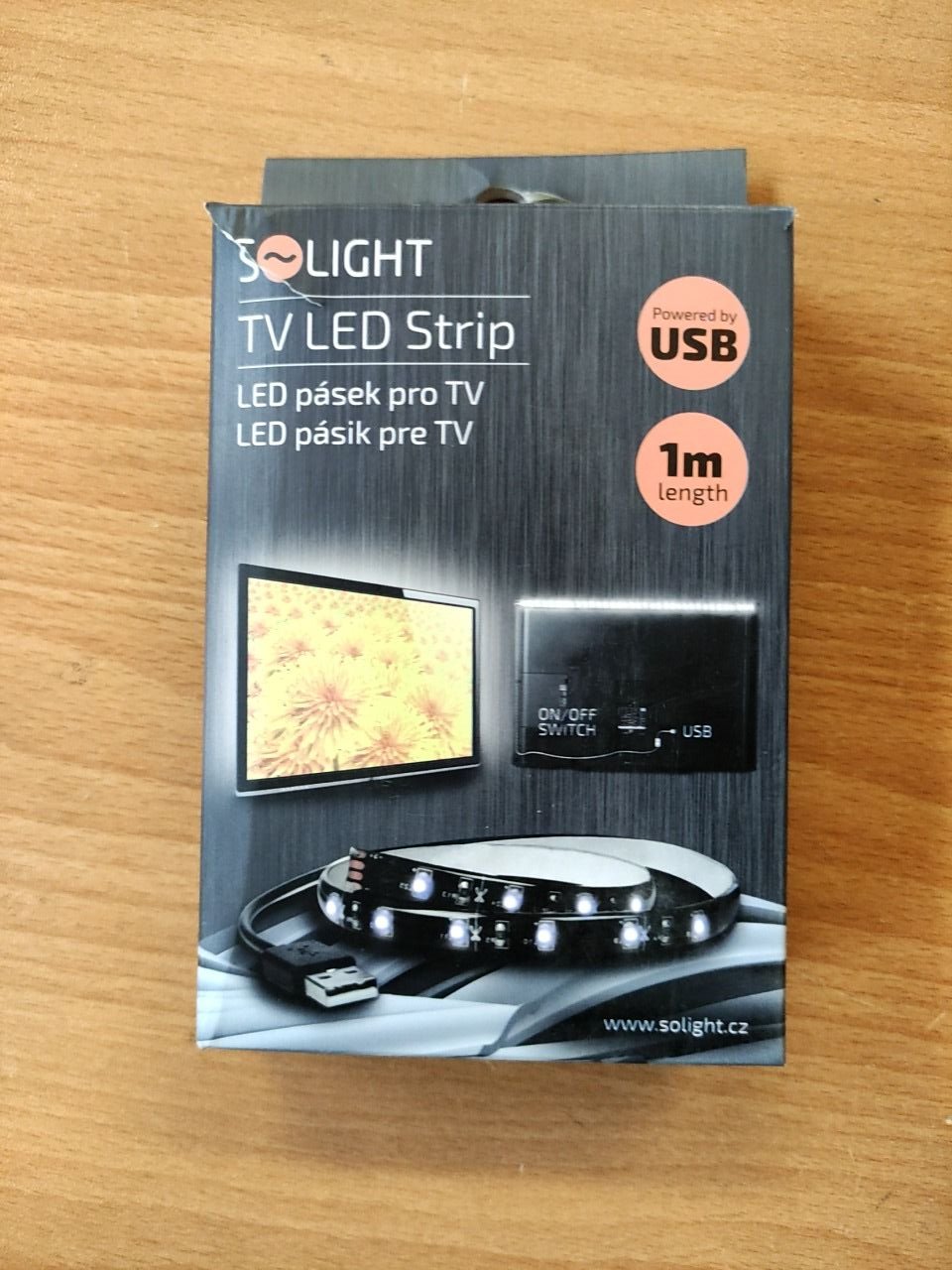 Led pásek pro TV Solight 1 m