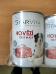 Hovězí konzervy pro psy StarVita 15 ks