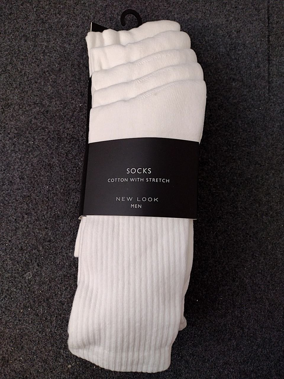 Pánské bavlněné ponožky New Look Velikost One size, 5 párů