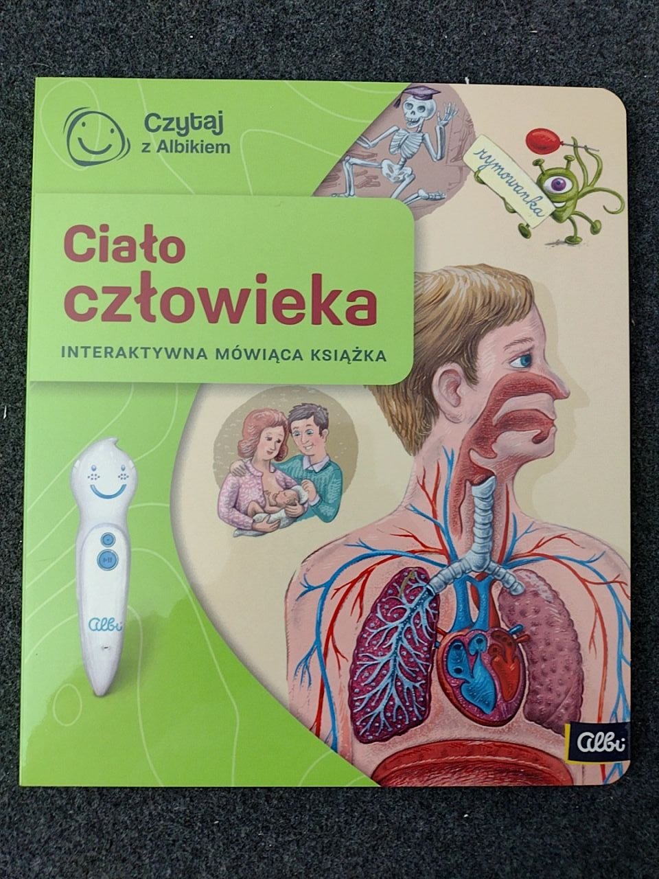 Kouzelné čtení - Ciało człowieka Albi PL verze