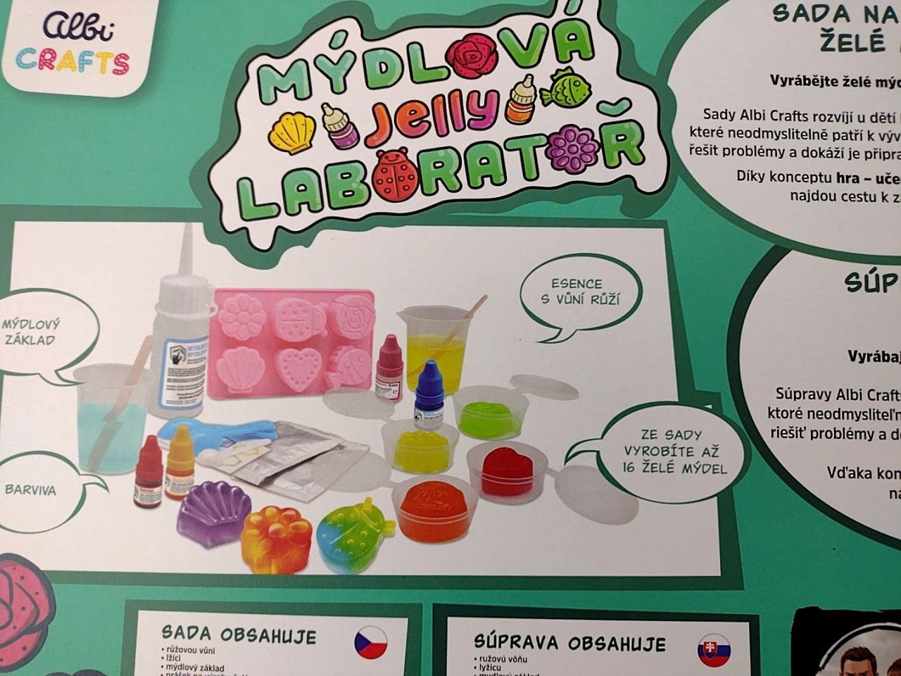 Mýdlová laboratoř - Jelly Albi 