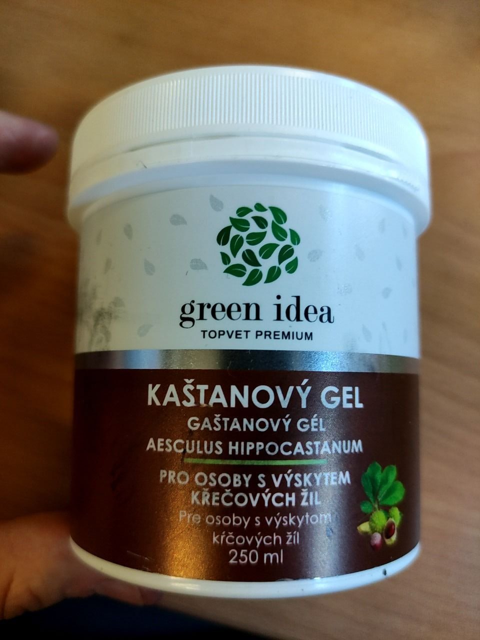 Kaštanový gel Green Idea