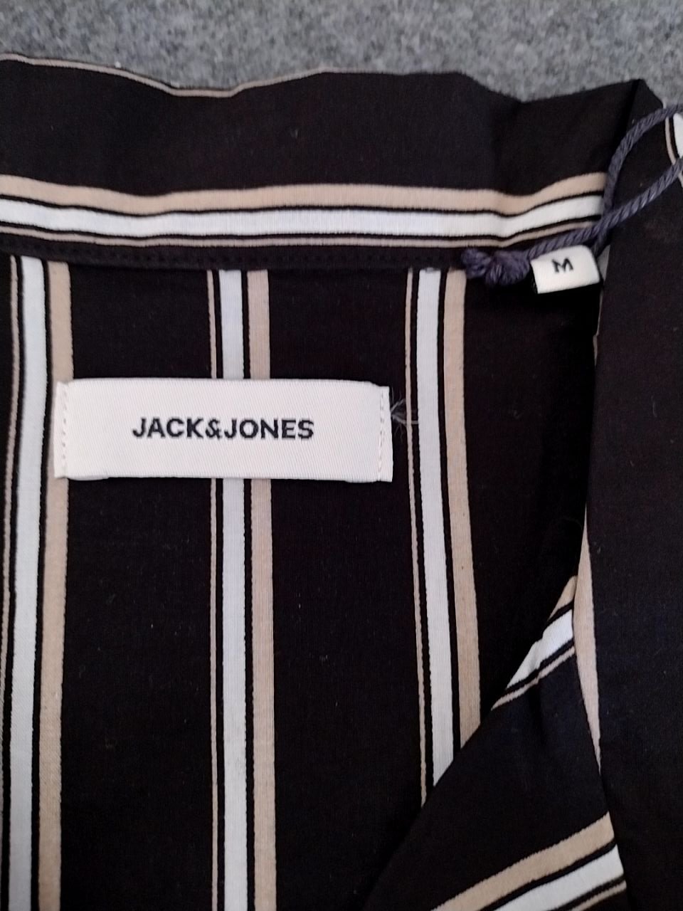 Pánská košile s krátkým rukávem Jack & Jones Velikost M