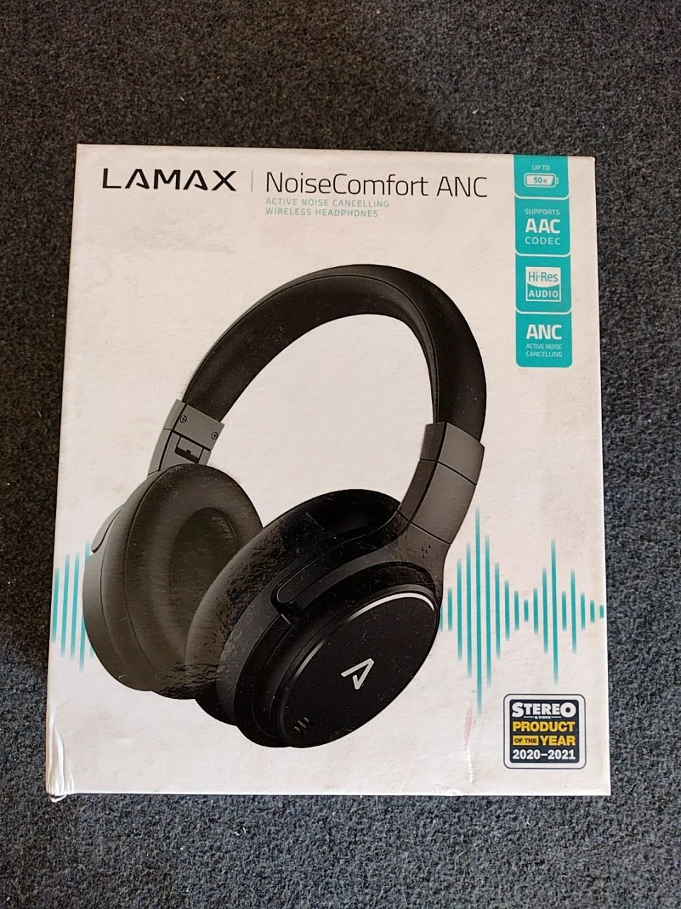 Bezdrátová sluchátka Lamax NoiseComfort ANC