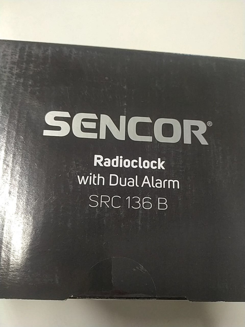 Rádiobudík s LED displejem Sencor SRC 136 B černý