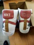 Vysoké unisex tenisky Nike - Blazer Mid vel. 40