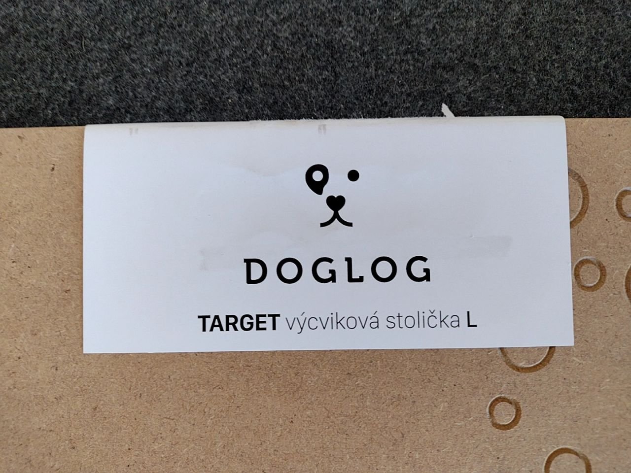 Výcviková stolička pro psy target Doglog vel. L, 2 ks