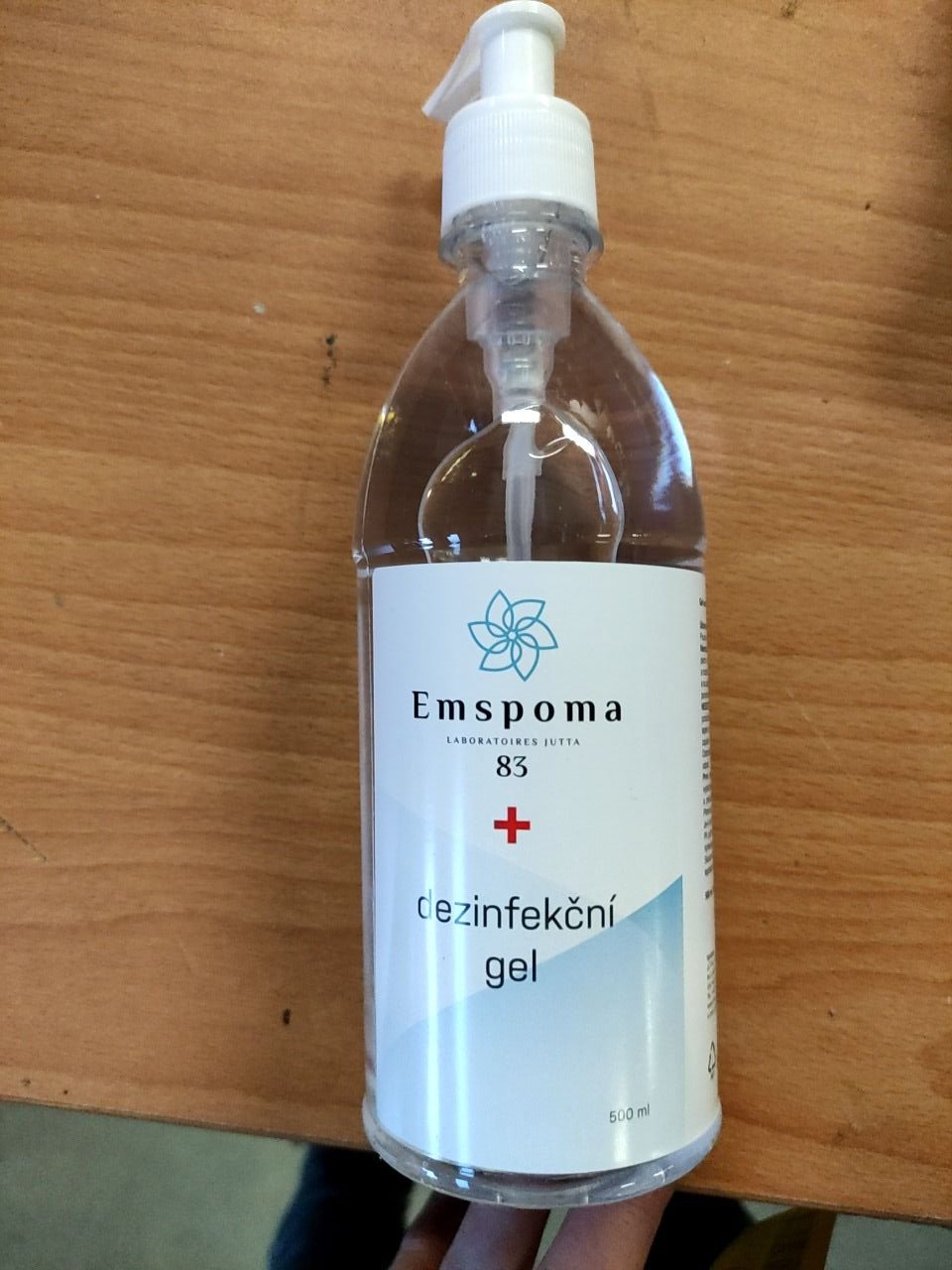 Dezinfekční gel Emspoma 500 ml