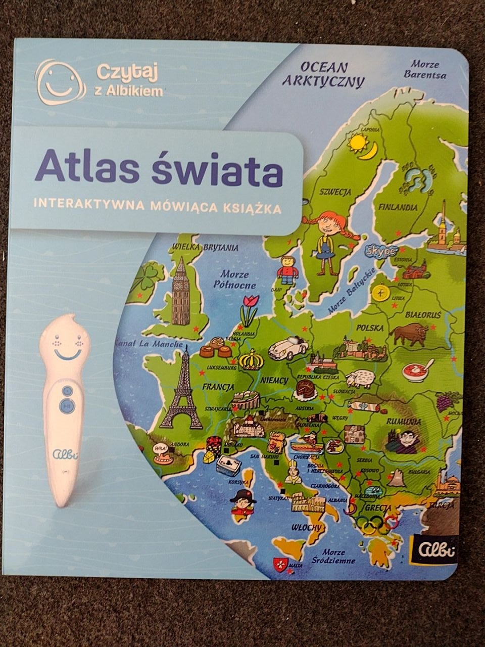 Kouzelné čtení - Atlas świata Albi PL verze