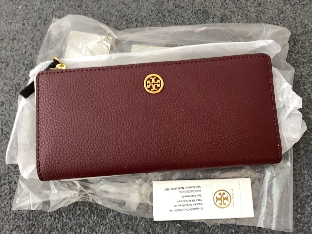 Dámská kožená peněženka Tory Burch