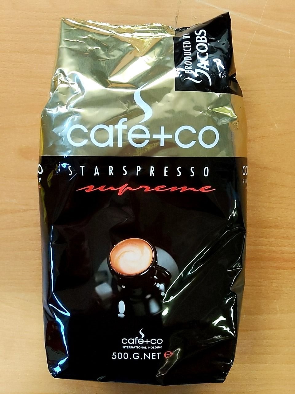 Rozpustná káva Cafe+co Starspresso supreme, 500 gr