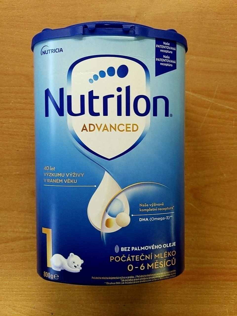 Dětská výživa Nutrilon Advanced, 0-6 měsíců