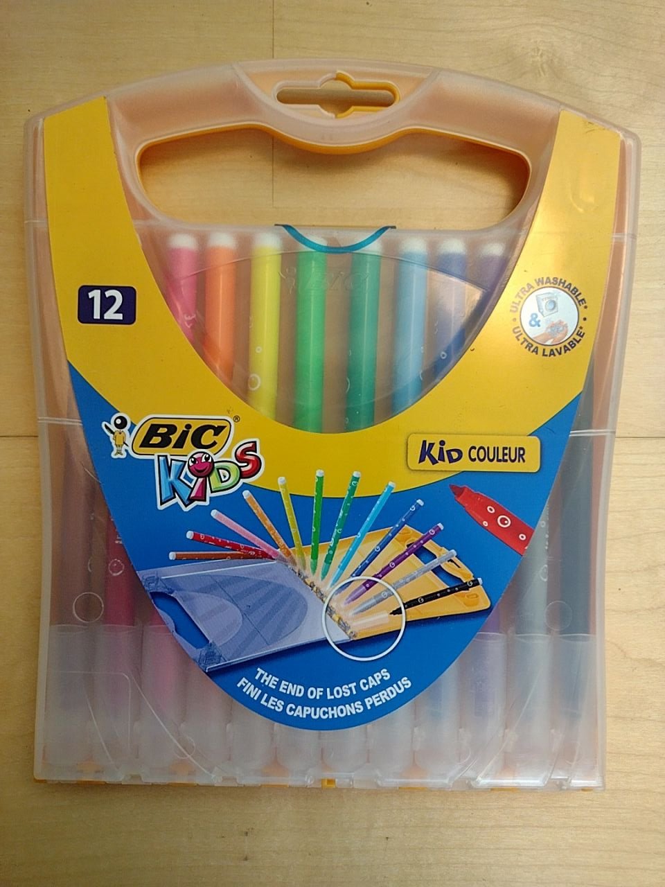 Umyvatelné barevné fixy Bic Kids