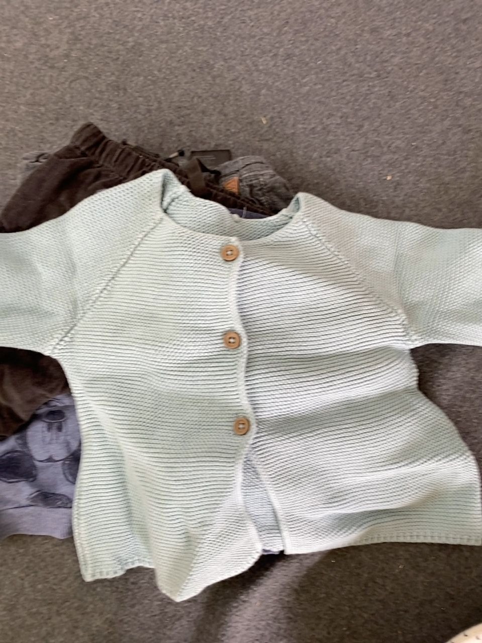 Mix dětského oblečení pro chlapečka HM, Next, vel. 3- 24 měsíců