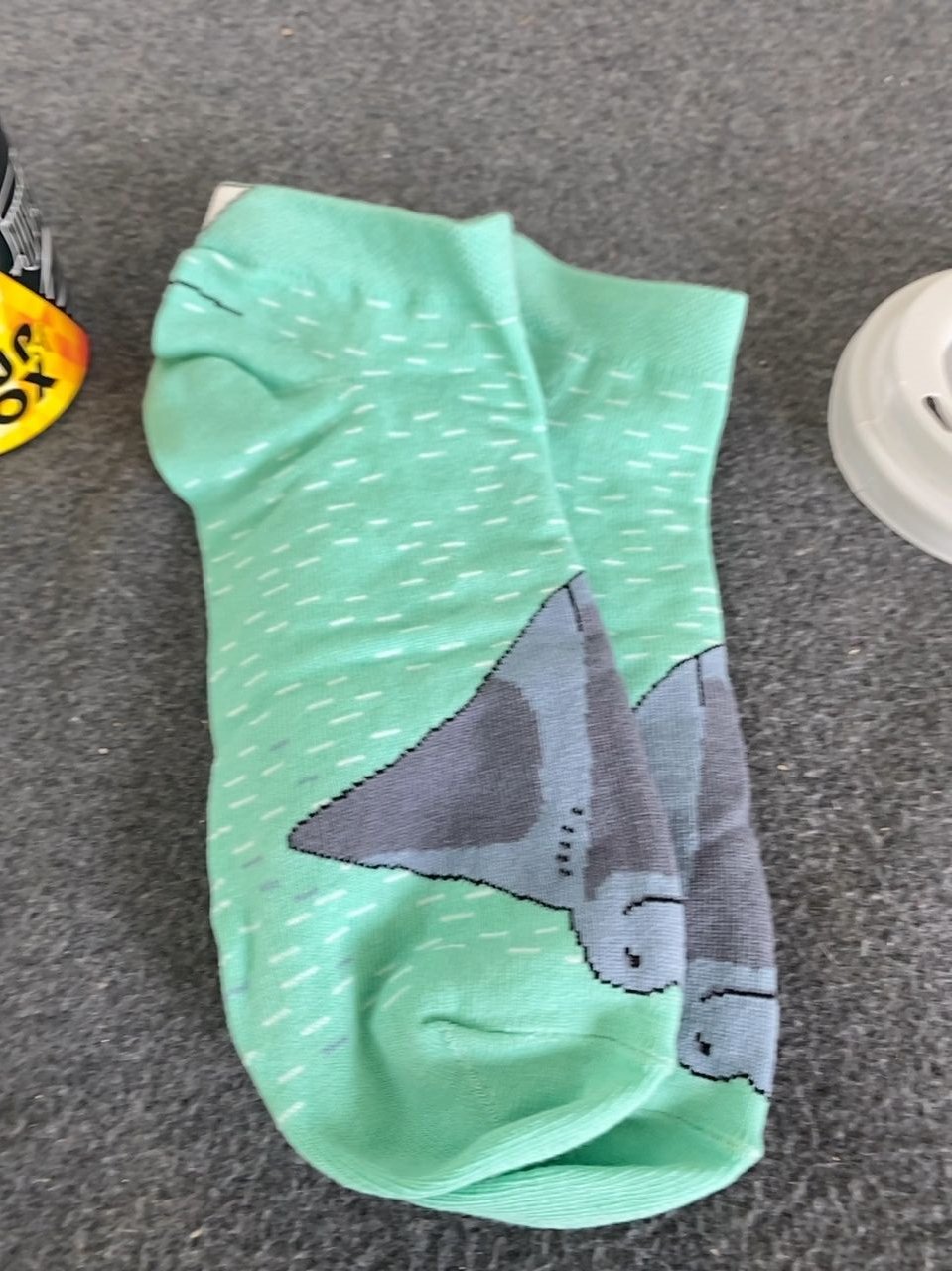 Bavlněné kotníkové ponožky CupSox vel. 37-40