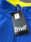 Sportovní fleecová mikina na zip Crivit vel. 146/152